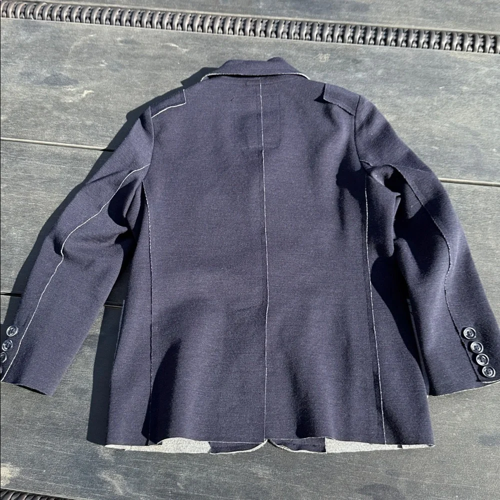 Burani Blue Boys Wool Blazer‎ Jacket 6A